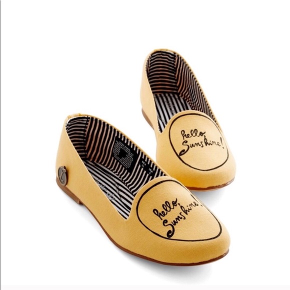 Modcloth Shoes - Lily in the Sky Flats from ModCloth